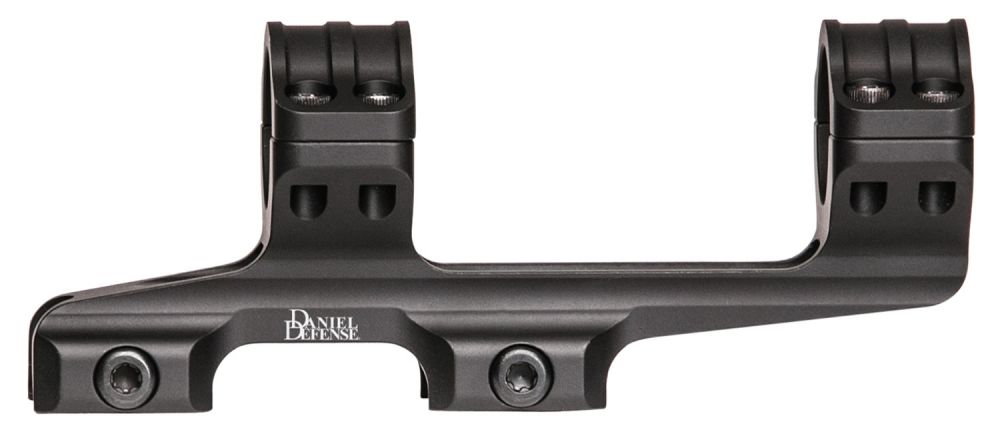 Daniel Defense Optics Mount 1-Pc Base & Ring Combo 30mm Rock & Lock 1-Piece Base and Ring Combo Black Hard Coat Anodized